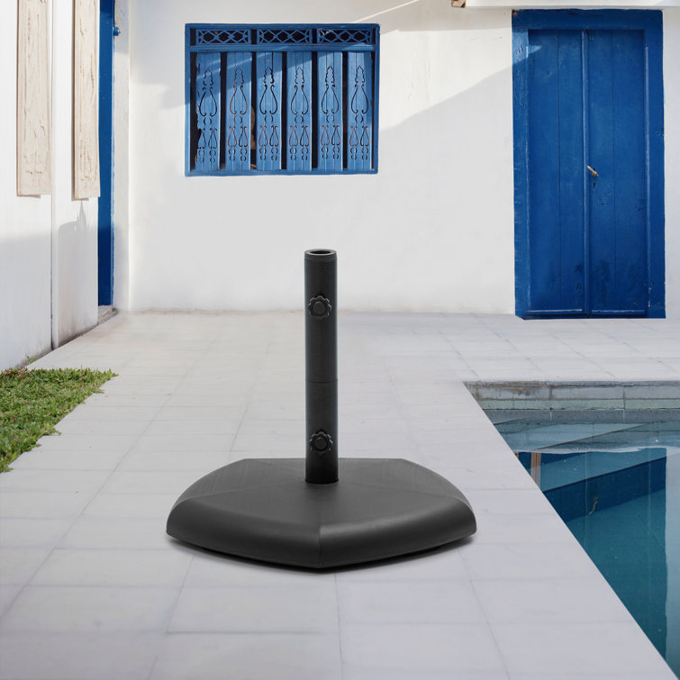 Arlmont & Co. McCook Garden Plastic Free Standing Umbrella Base Wayfair Canada